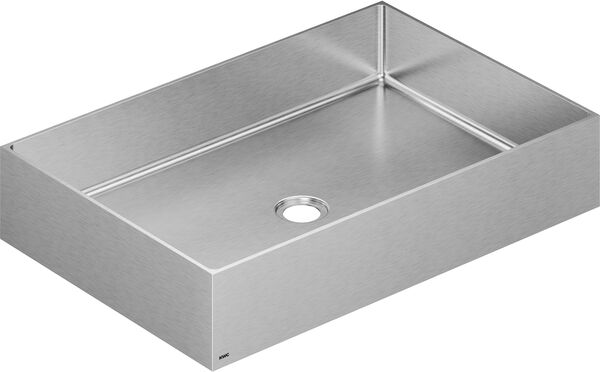 Lavabo &agrave; poser KWC Design Acier inoxydable bross&eacute; image number 0