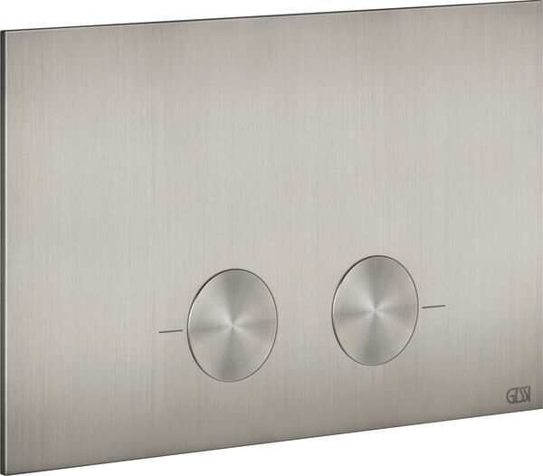 Plaque de d&eacute;clenchement Gessi Steel brushed image number 0