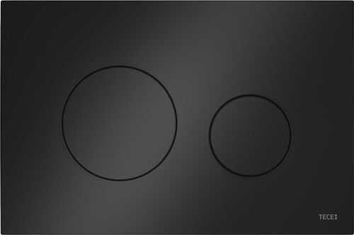 Betätigungsplatte Tece Loop New Schwarz