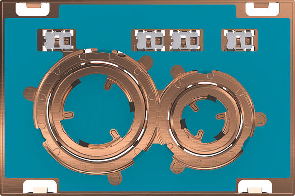 Plaque de d&eacute;clenchement Geberit Sigma50 round Sp&eacute;cifique pour le client image number 0