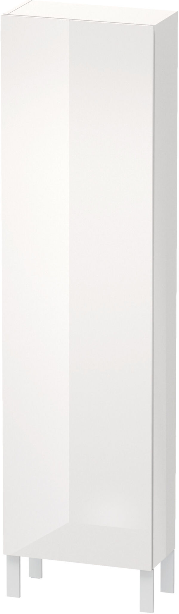 Armoire haute L-Cube Blanc brillant image number 0