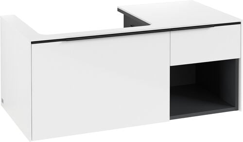 Waschtischm&ouml;bel Villeroy & Boch Subway 3.0 Weiss hochglanz