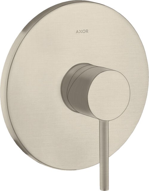 M&eacute;langeur de douche-set de montage final Axor Starck Brushed nickel