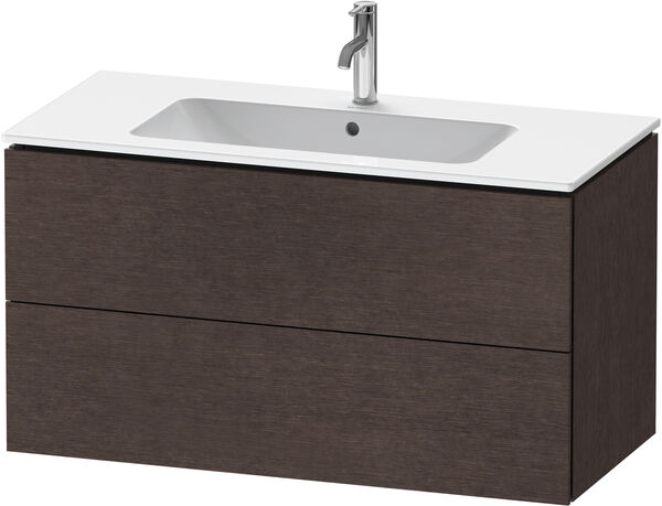 Waschtischmöbel Duravit L-Cube eiche dunkel gebürstet image number 0