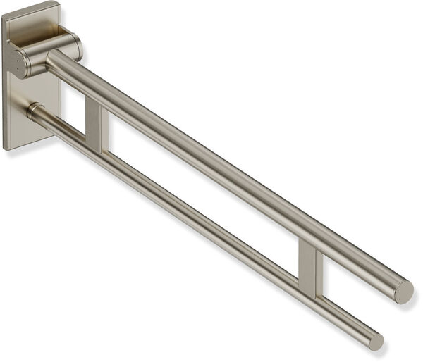 Barre d'appui escamotable Hewi 900 Duo Nickel bross&eacute; Rev&ecirc;tement PVD image number 0