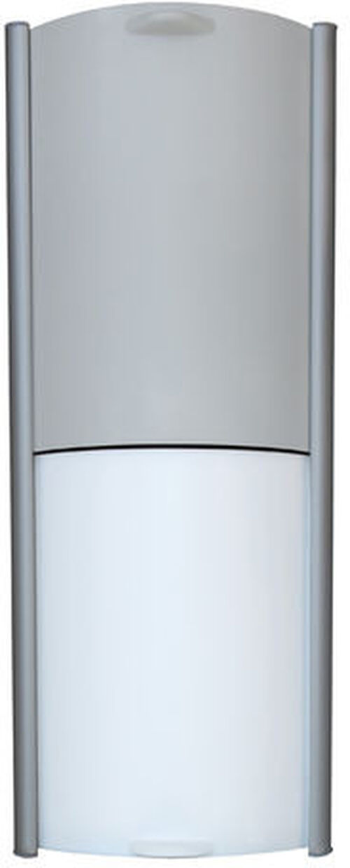 Duschenablage Duscholux Showerbox Silber hochglanzeloxiert weiss-grau