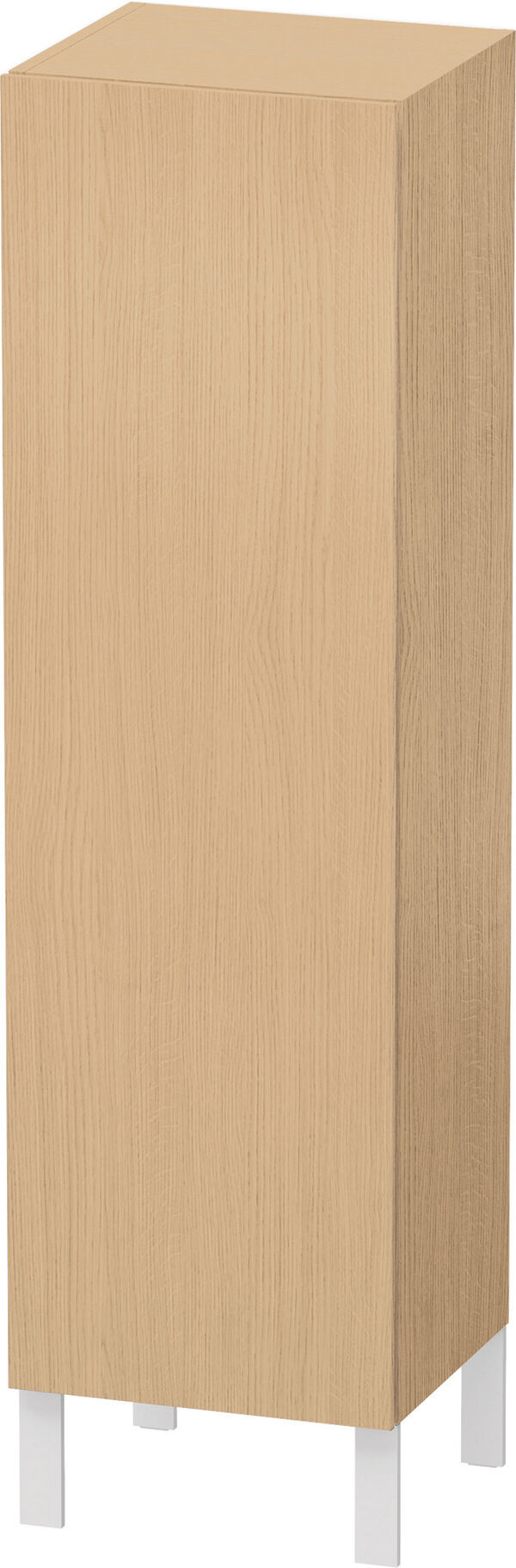 Armadietto laterale L-Cube, laminato, larghezza 40 cm, altezza 132 cm, profondità 36,3 cm, 1 porta image number 0