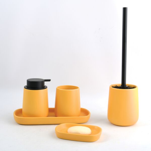 Porte-balai Spirella Maonie Jaune image number 1