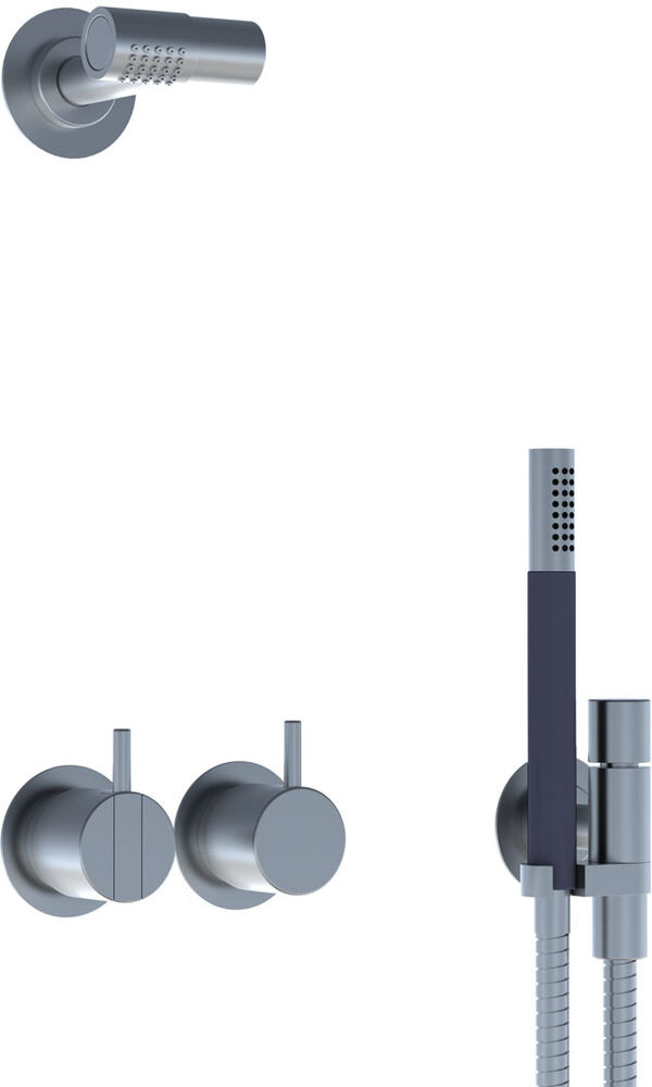 Duschenmischer-Endmontageset Vola Schwarz matt image number 0