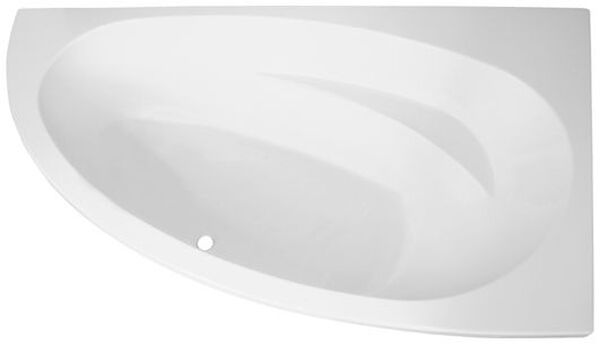 Eckbadewanne Duscholux Malaga 471, Einbau weiss image number 0