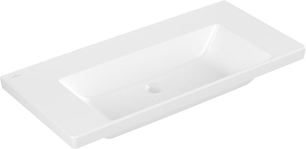 Waschtisch Villeroy & Boch Subway 3.0 100 x 47 cm Stone white matt Cleaneffekt image number 0