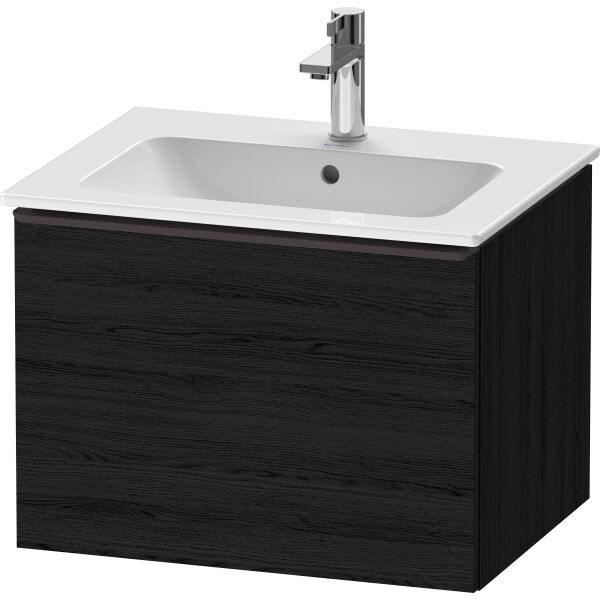 Meuble sous-lavabo Duravit D-Neo chêne noir image number 1