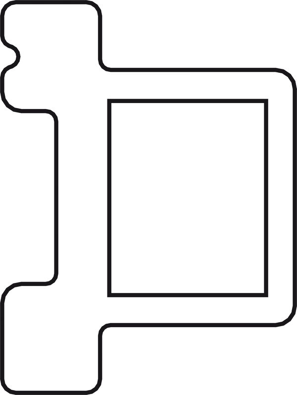 Profil d'aimant Alterna gris image number 0
