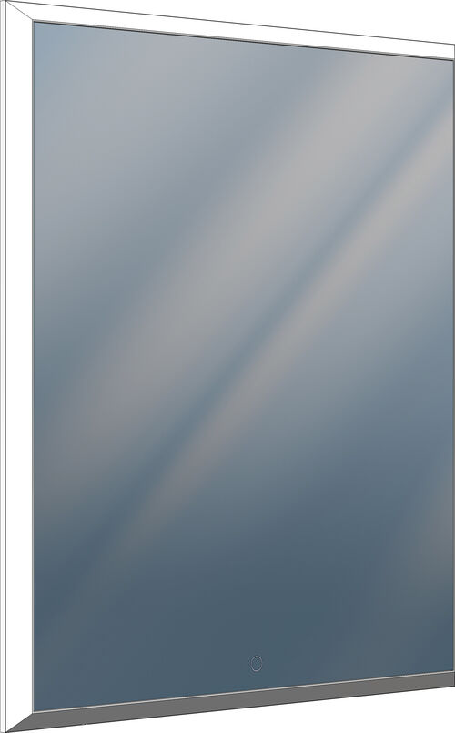 Lichtspiegel Sidler Quadro LED Silbereloxiert Lichtfarbe Neutralweiss 4000 K