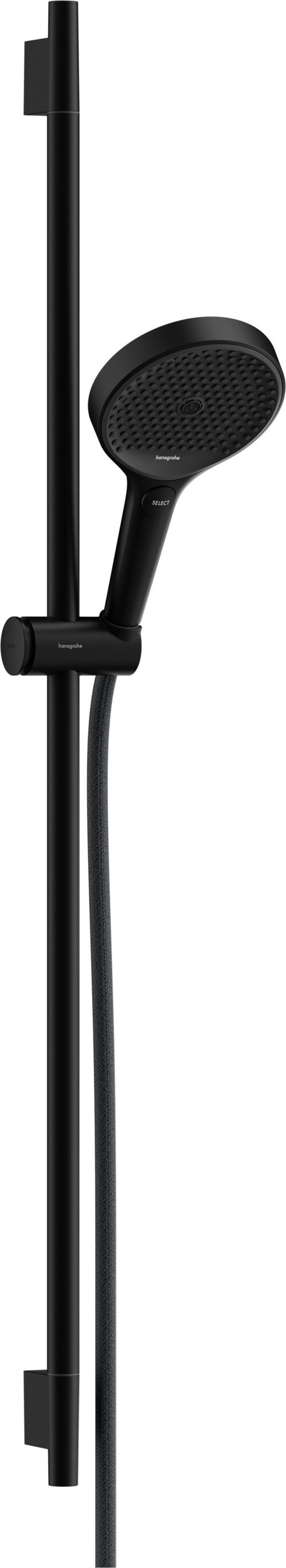 Handbrausegarnitur Hansgrohe Rainfinity schwarz matt