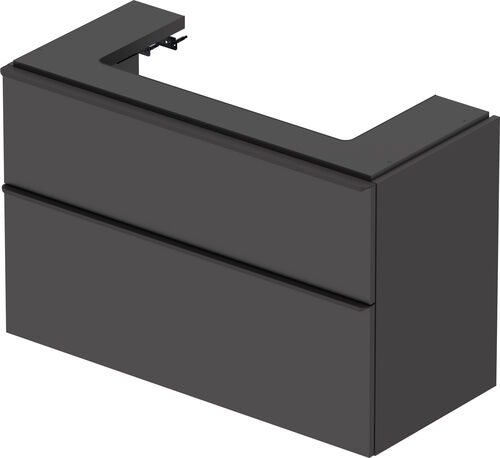 Armadio sottolavabo Duravit D-Neo Grafite opaco