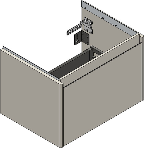 Meuble sous-lavabo Alterna pro S Blanc premium image number 0