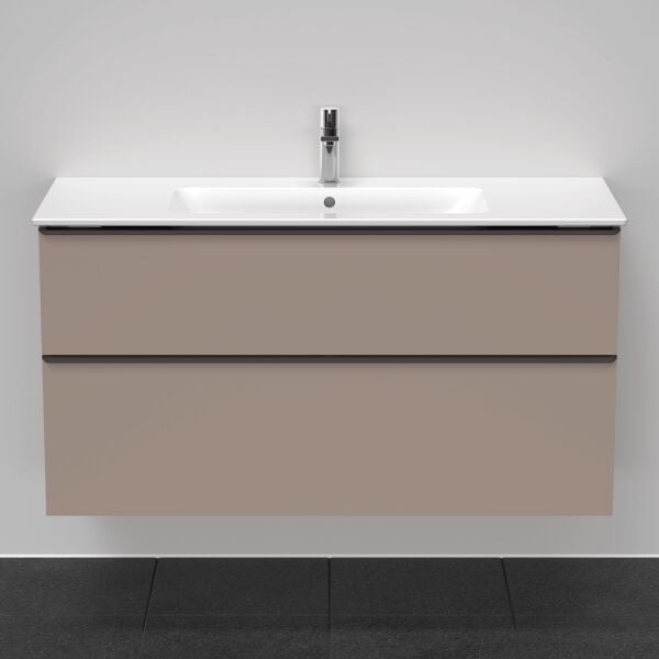 Meuble sous-lavabo Duravit D-Neo Basalte mat image number 2