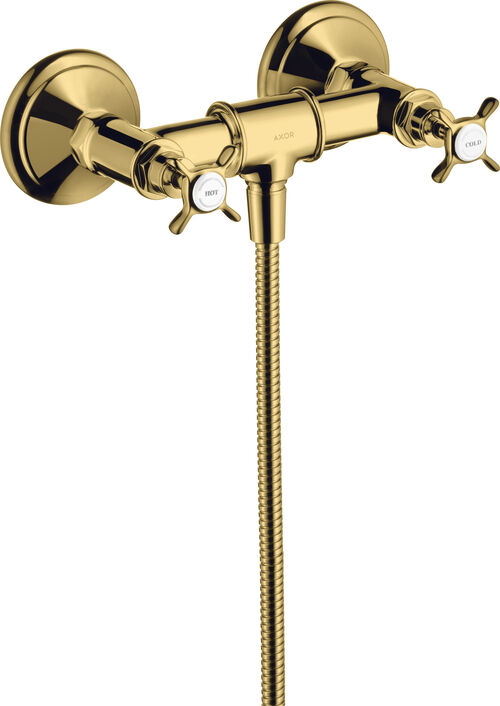 Duschenbatterie Axor Montreux Polished red gold