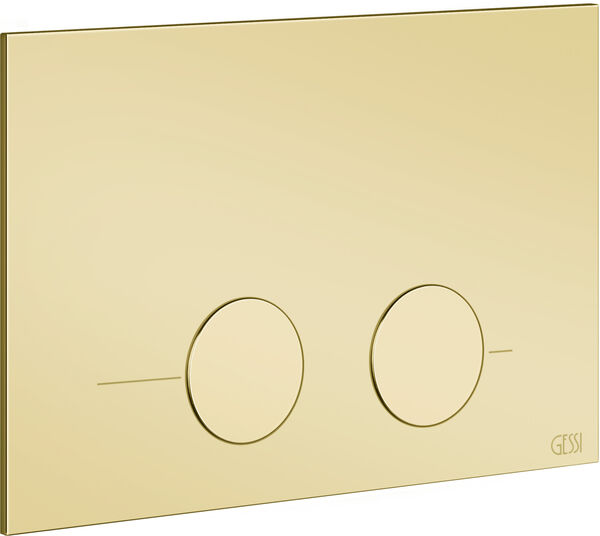 Plaque de d&eacute;clenchement Gessi Laitone PVD image number 0