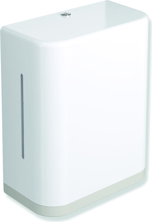 Distributeur d'essuie-mains Hewi 477 Blanc signalisation El&eacute;ment de cadre gris clair