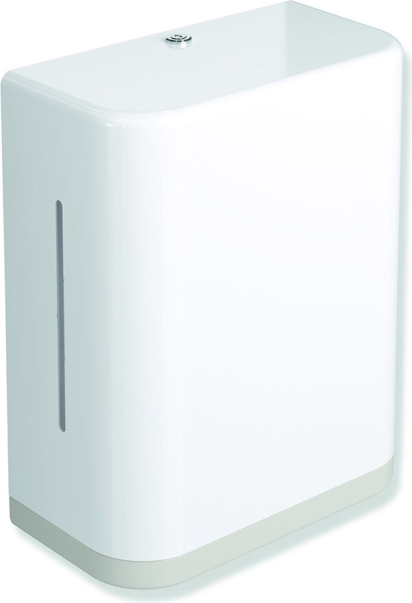 Distributeur d'essuie-mains Hewi 477 Blanc signalisation El&eacute;ment de cadre gris clair image number 0