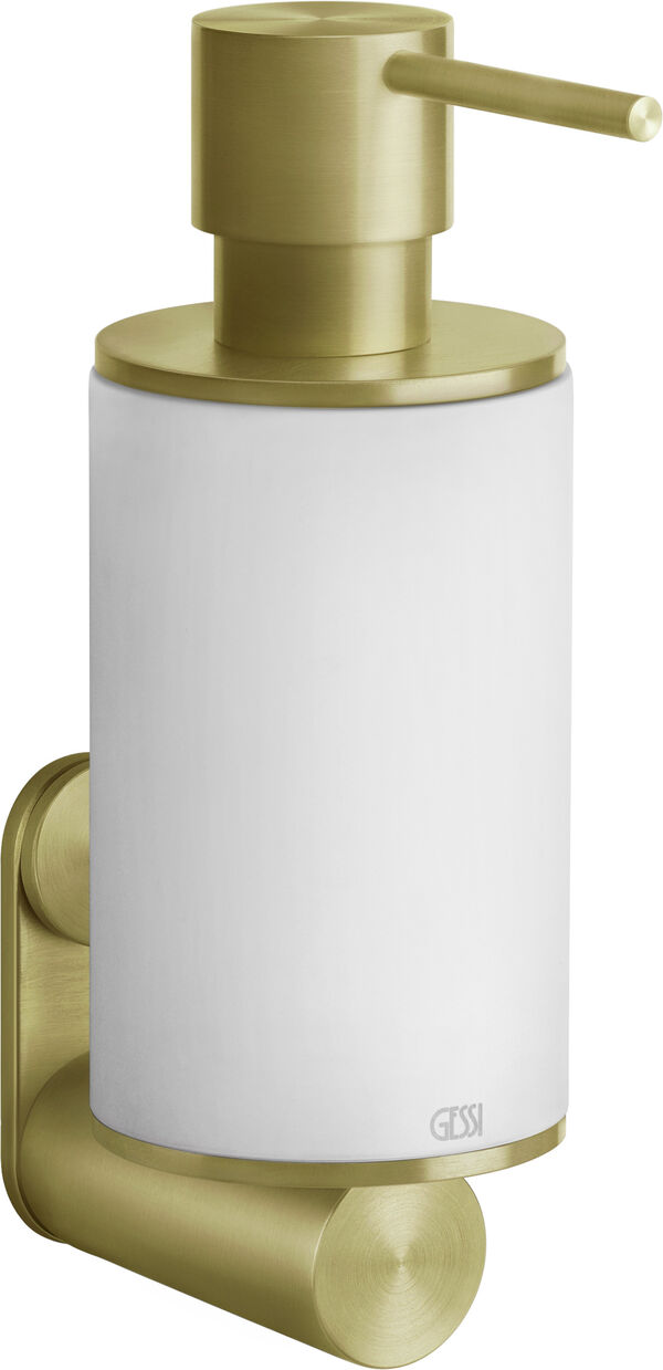 Distributeur de savon Gessi 316 Brushed brass Flessa image number 0