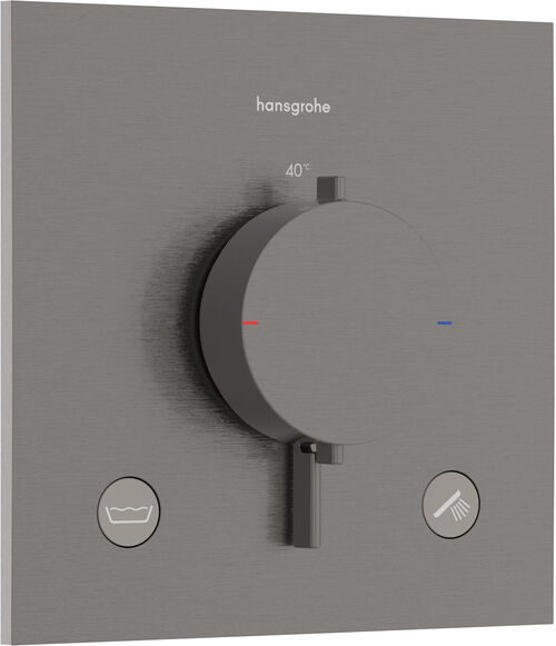 Duschsystem Hansgrohe Ecostat Comfort E Brushed black chrome Duschsystem Hansgrohe Ecostat Comfort E Brushed black chrome