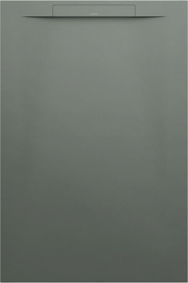 Receveur de douche Laufen Pro S Extra-plat 120 x 80 cm Gris b&eacute;ton mat image number 0