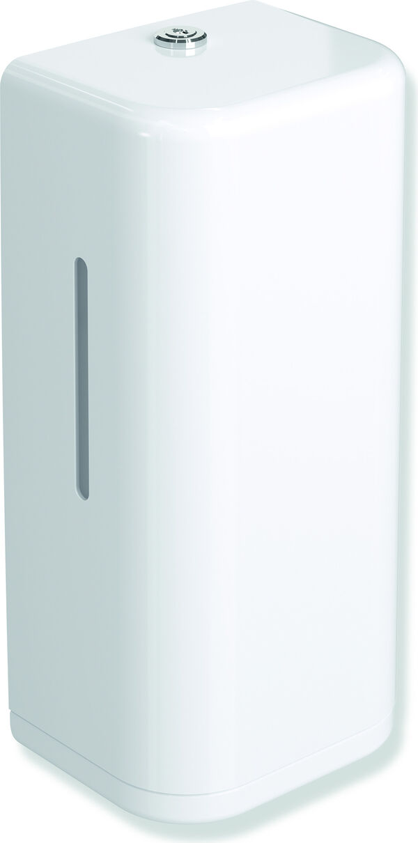 Distributeur &eacute;lectronique de savon Hewi 477 Sensoric Blanc signalisation El&eacute;ment de cadre blanc signalisation image number 0