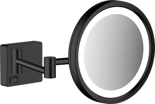 Miroir cosmétique Hansgrohe AddStoris Noir mat