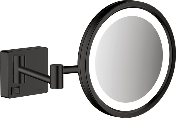 Kosmetikspiegel Hansgrohe AddStoris Schwarz matt image number 0