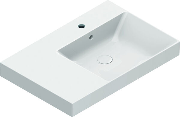 Waschtisch Catalano Zero 75 x 50 cm Weiss Cleaneffekt image number 0