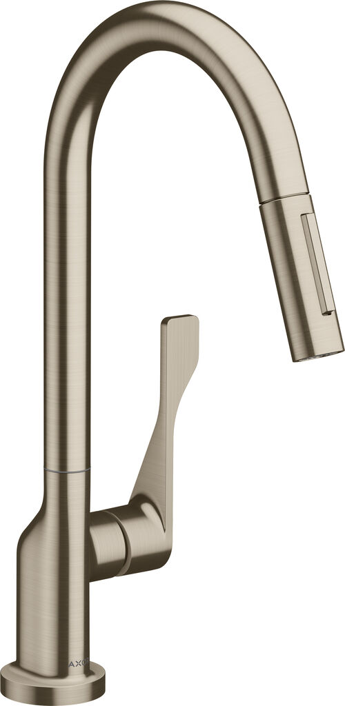 Mélangeur d'évier Axor Citterio Brushed nickel