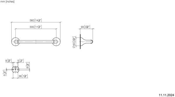 Haltegriff Dornbracht Madison 360 messing image number 1