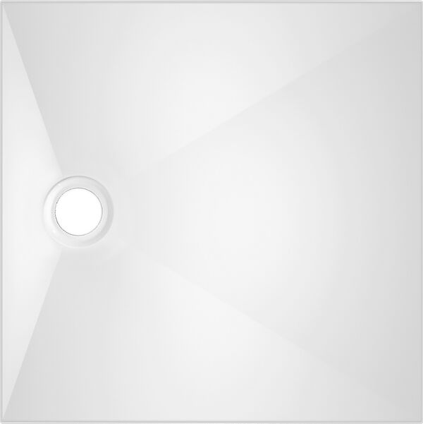 Receveur de douche Alterna loa blanc mat cleaneffekt image number 0
