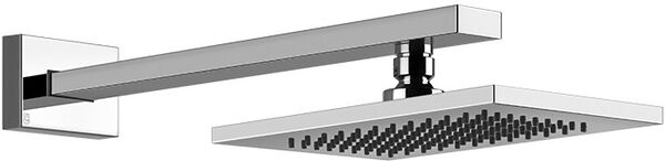 Pomme de douche avec effet pluie Gessi Rettangolo / Rettangolo K &frac12;" Chrom&eacute; image number 0