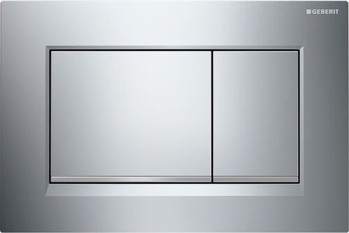 Betätigungsplatte Geberit Sigma20 square glanz/matt/glanz