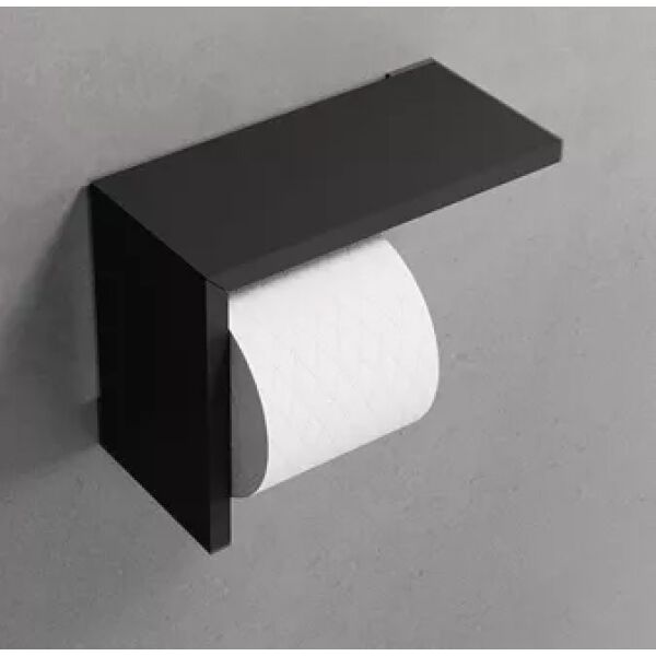 Portacarta Neoperl Profiline Nero opaco image number 1