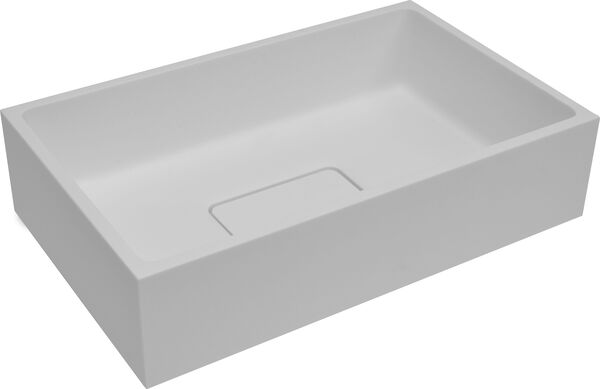 Einbauwaschtisch Alterna Libra 40 x 24 cm Glacier white image number 0