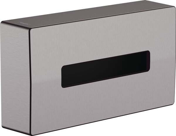 Kosmetiktuchbox Hansgrohe AddStoris Brushed black chrome image number 0