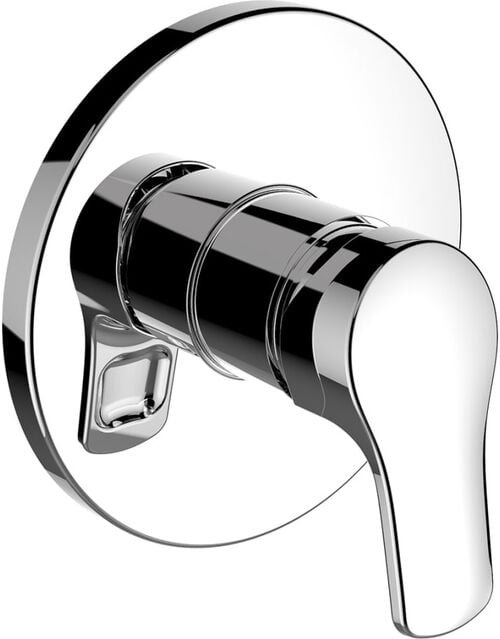 Miscelatore da doccia-set di montaggio finale Laufen Citypro Cromato