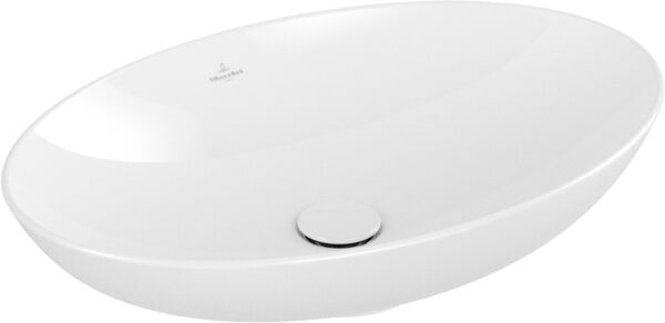 Lavabo &agrave; poser Villeroy & Boch Loop & Friends Blanc Cleaneffekt image number 0