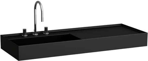 Waschtisch Laufen Kartell 120 x 46 cm Schwarz matt image number 0