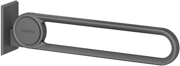 Barre d'appui rabattable Nosag Cavere Anthracite image number 0