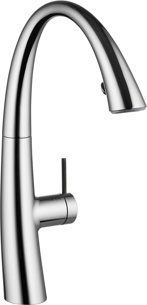 M&eacute;langeur d'&eacute;vier KWC Zoe Luminaqua LED Chromeline
