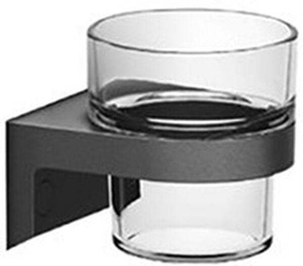 Porte-verre Nosag Cavere noir mat image number 0