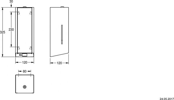 Distributeur de savon automatique KWC Exos. image number 1