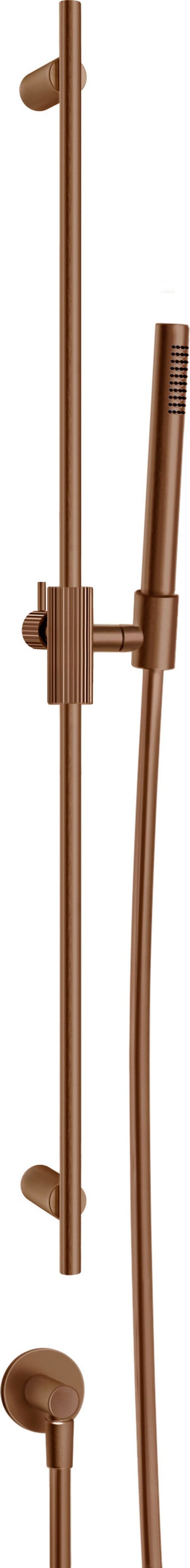 Guarnizione da doccia Gessi Habito Copper brushed rigato