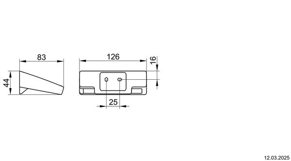 Papierhalter Keuco Aveno Verchromt image number 1